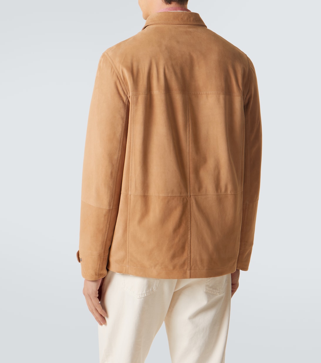 Feldjacke aus Veloursleder | Brunello Cucinelli