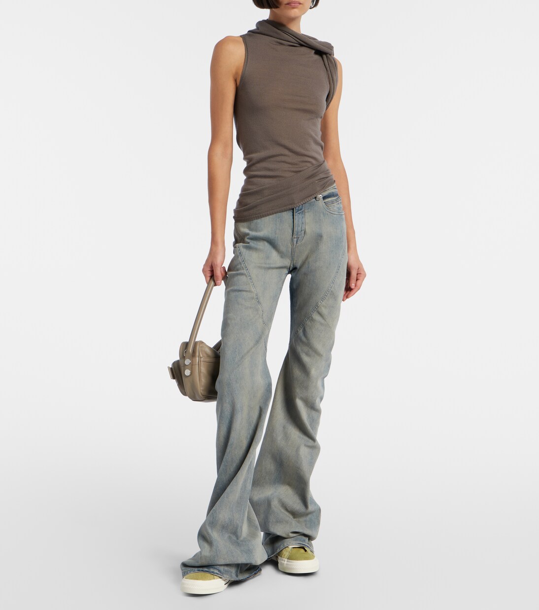 x Converse DRKSHDW One Star Pro Ox calf hair sneakers | Rick Owens