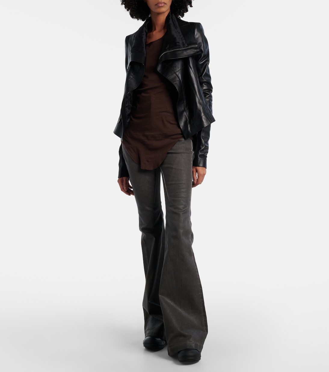 Sneakers Jumbolace aus Leder | Rick Owens