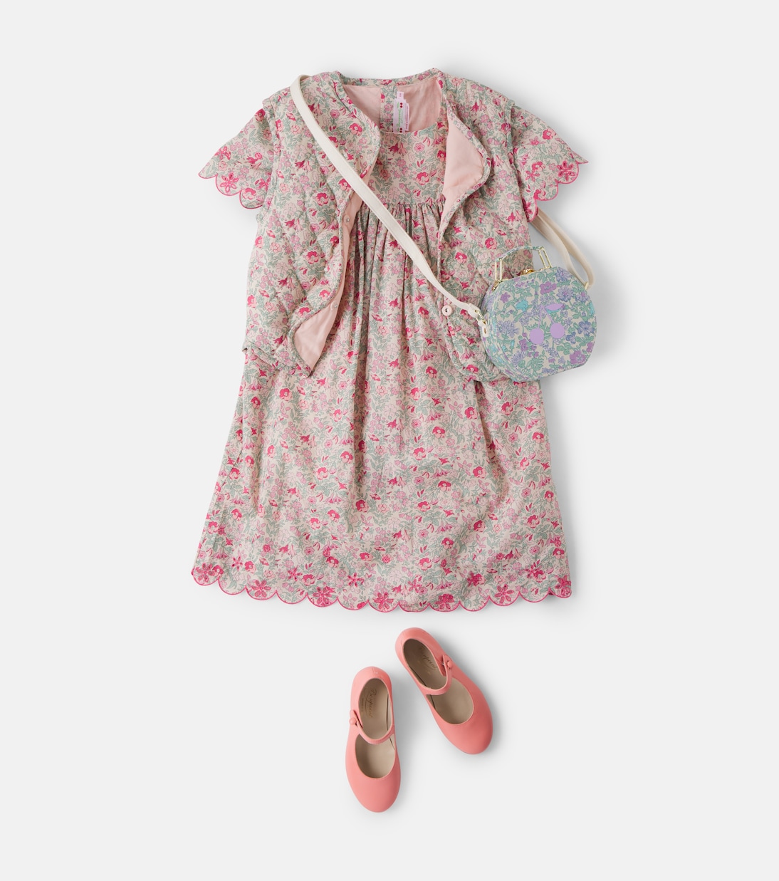 Lysiane floral cotton dress | Bonpoint