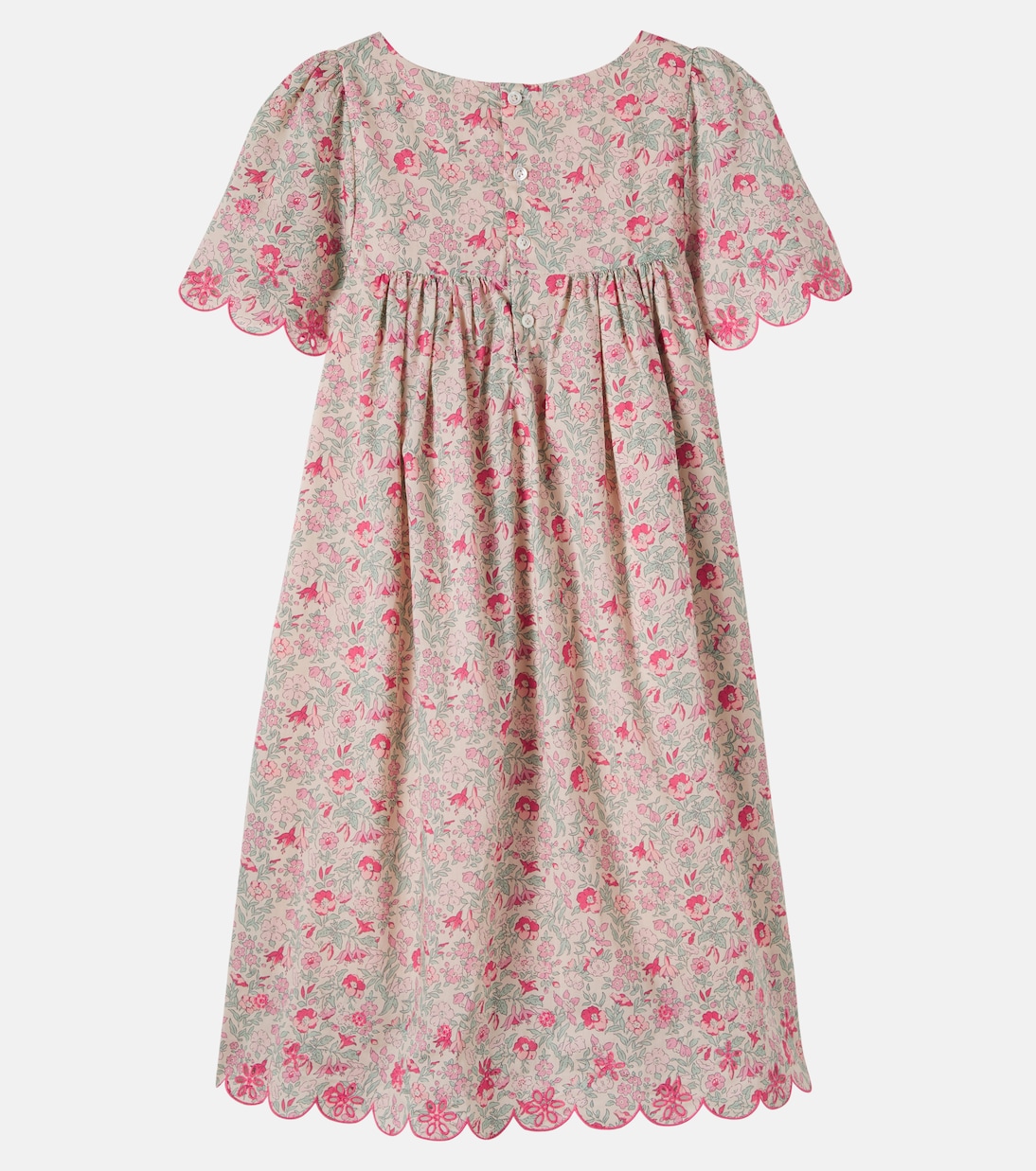 Lysiane floral cotton dress | Bonpoint