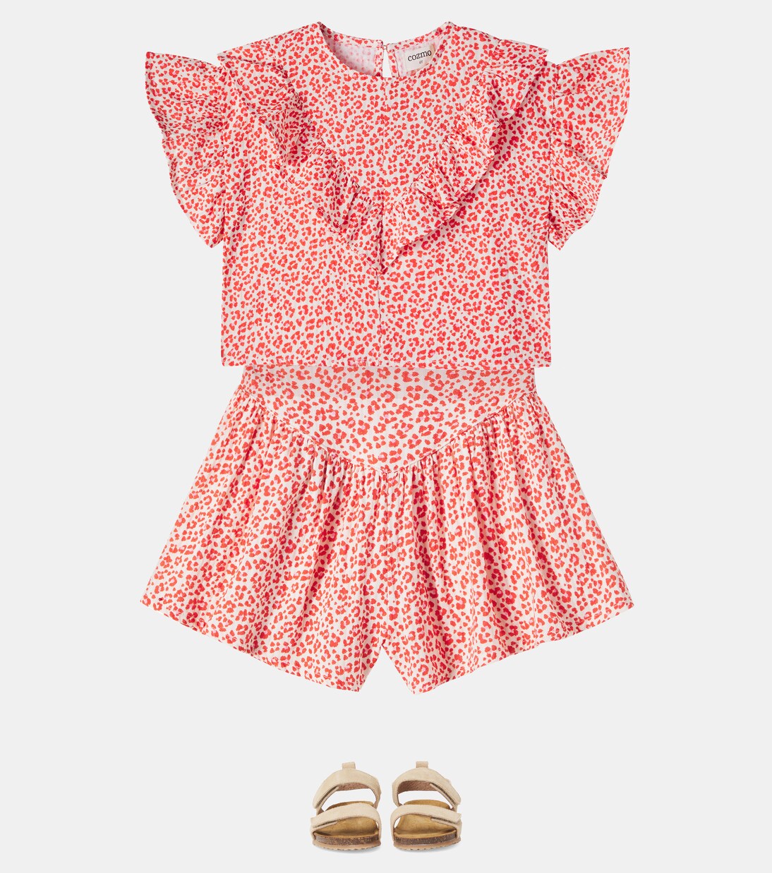 Top Duna de algodón estampado  | Cozmo