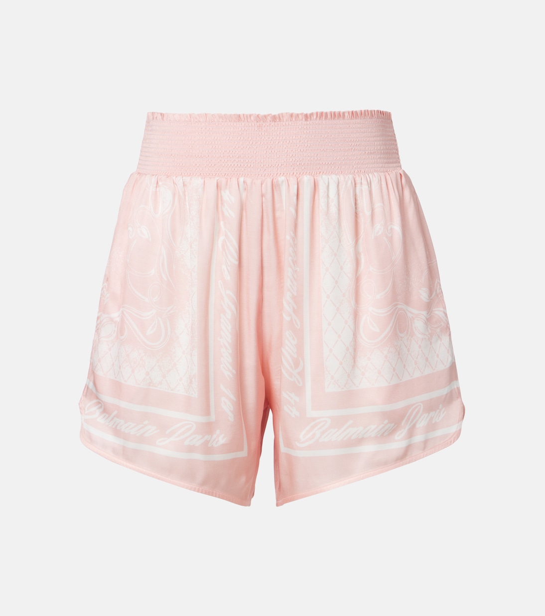 Printed satin shorts | Balmain