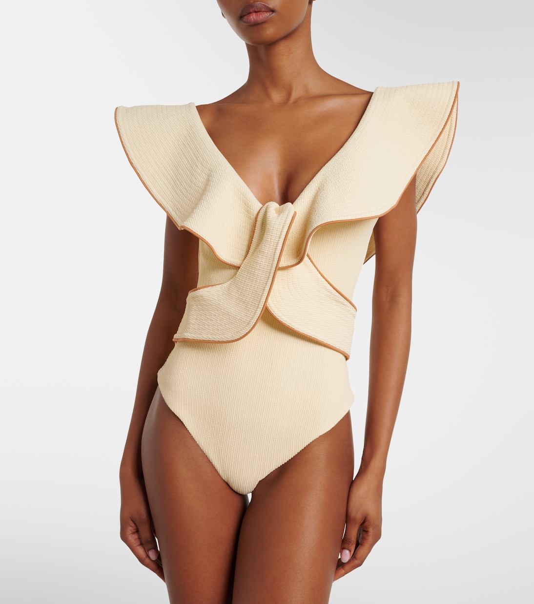 Ruffled swimsuit | Johanna Ortiz
