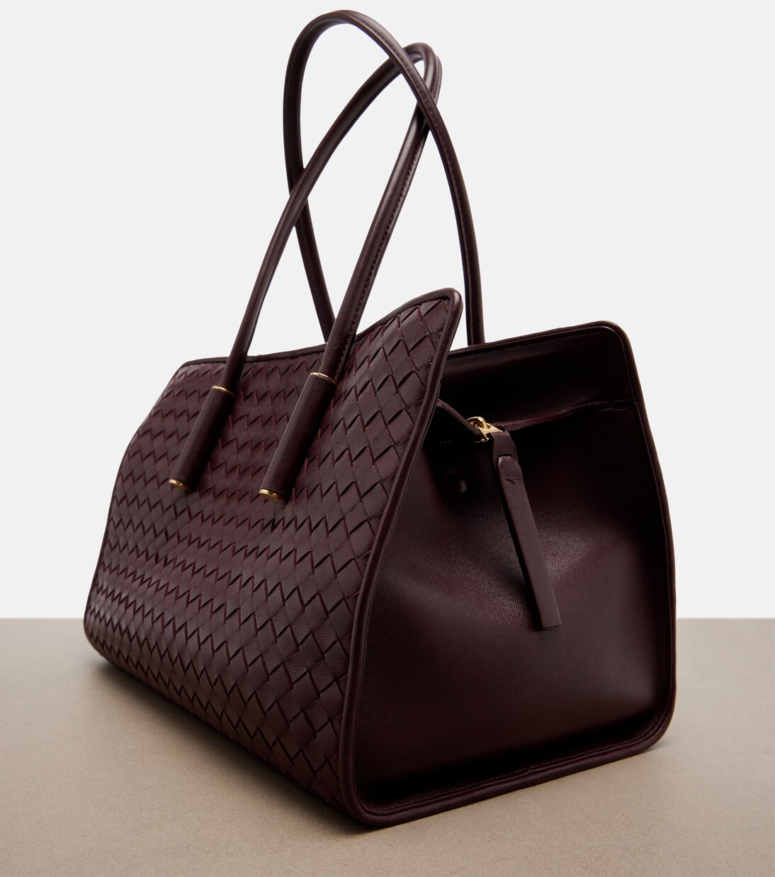 Barbara Intrecciato leather tote bag | Bottega Veneta