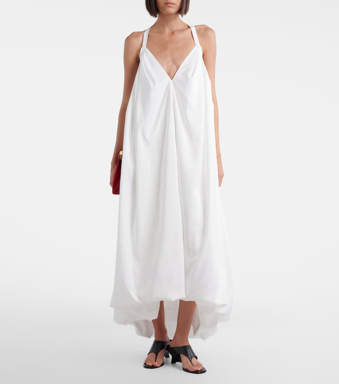 Oversized midi dress | Norma Kamali