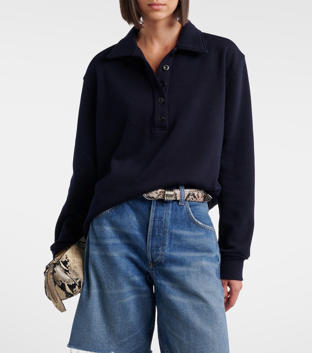 Vintage fleece polo sweater | Citizens of Humanity