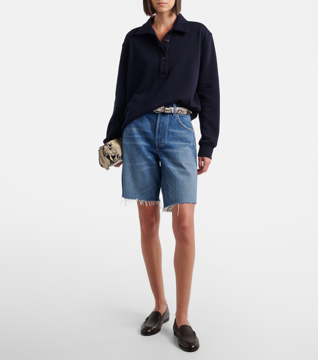 Vintage fleece polo sweater | Citizens of Humanity