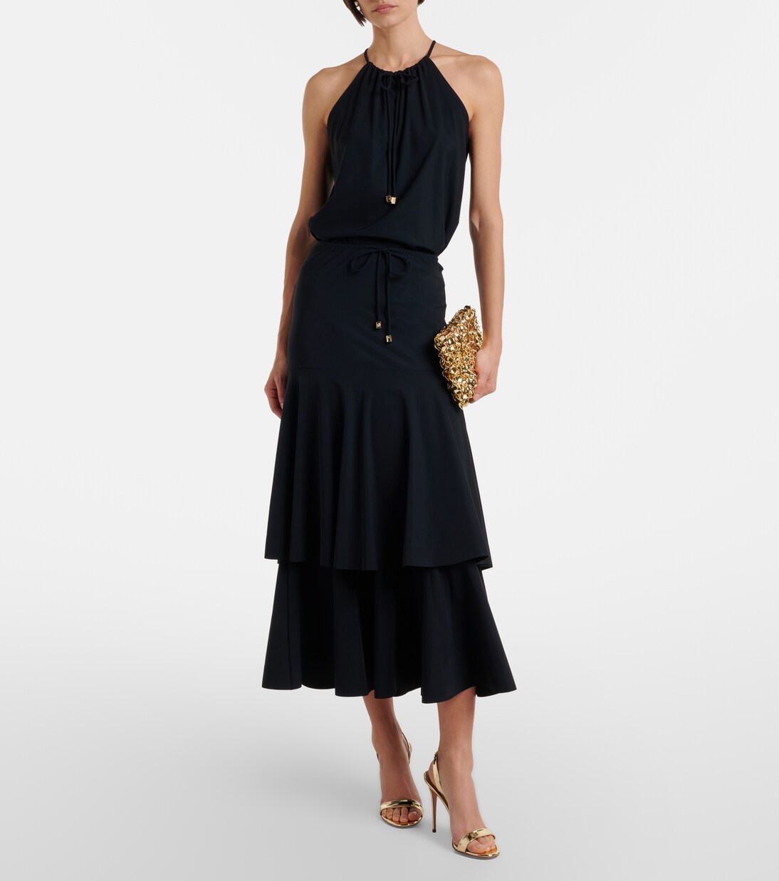 Modern Flow tiered midi skirt | Dorothee Schumacher