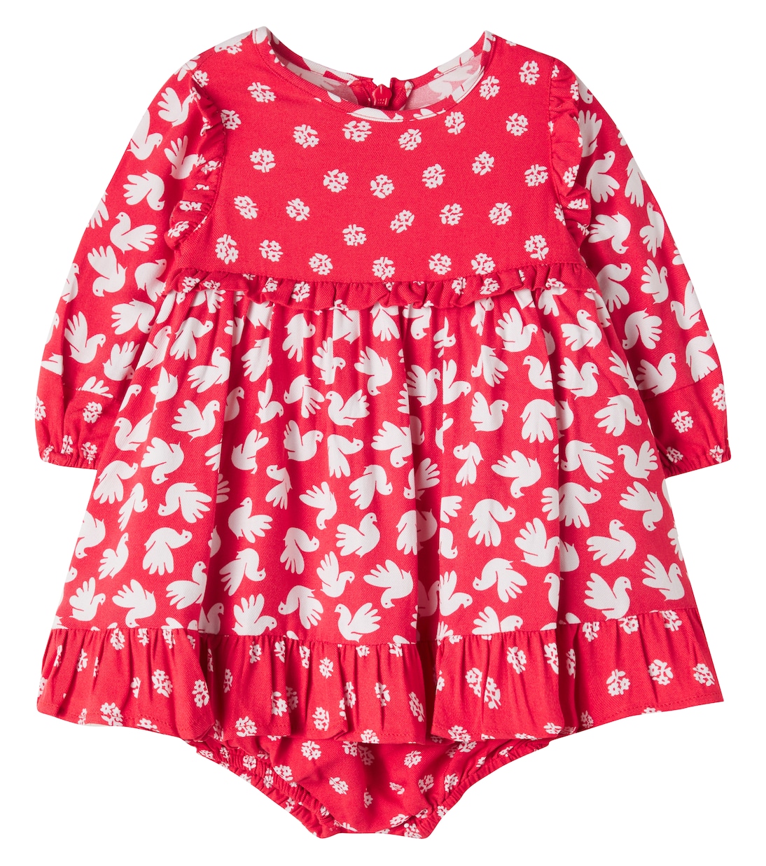 Baby printed ruffled top and shorts set  | Stella McCartney Kids
