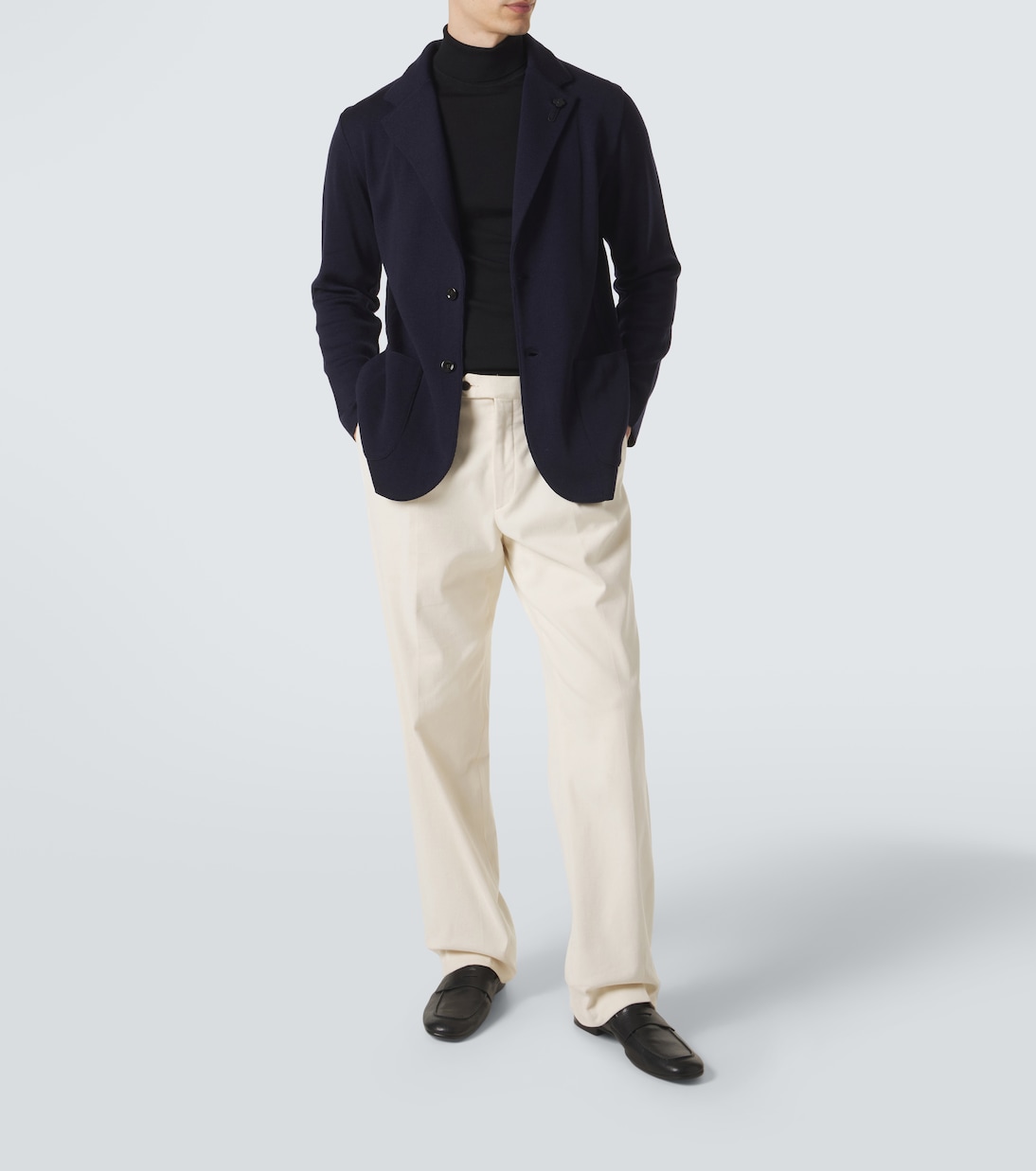 Blazer en laine vierge | Lardini