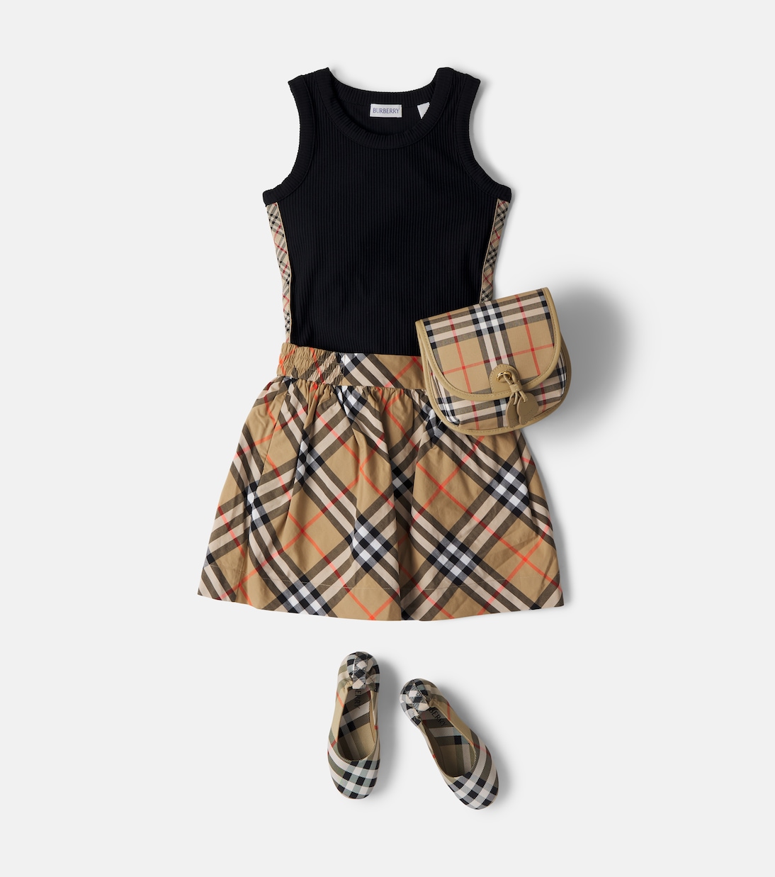 Cotton-blend jersey T-shirt | Burberry Kids