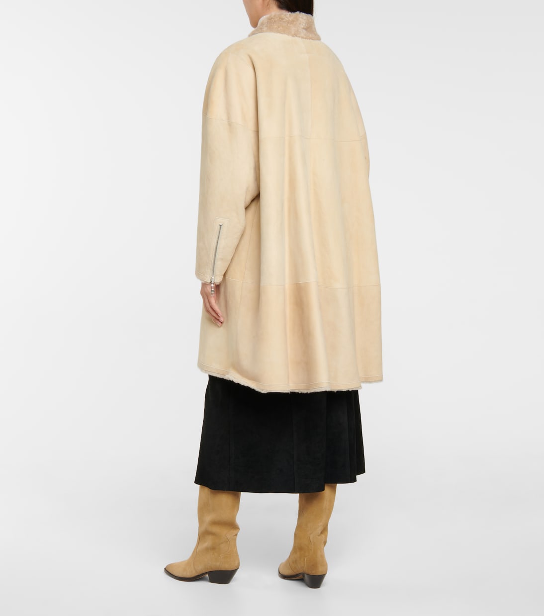 Abrigo Abazoe de borrego reversible | Isabel Marant