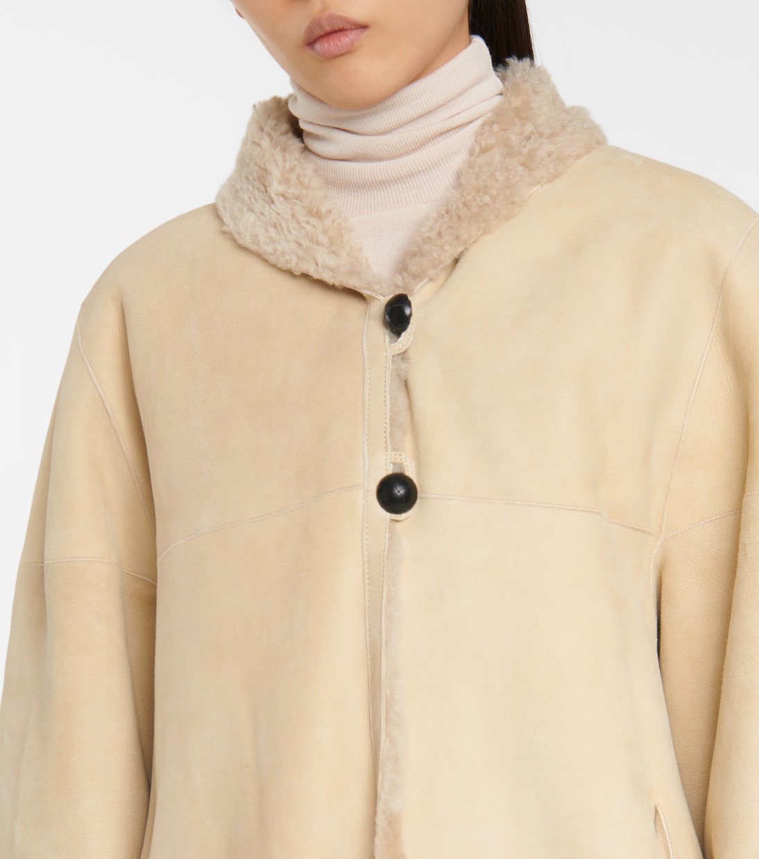 Abrigo Abazoe de borrego reversible | Isabel Marant