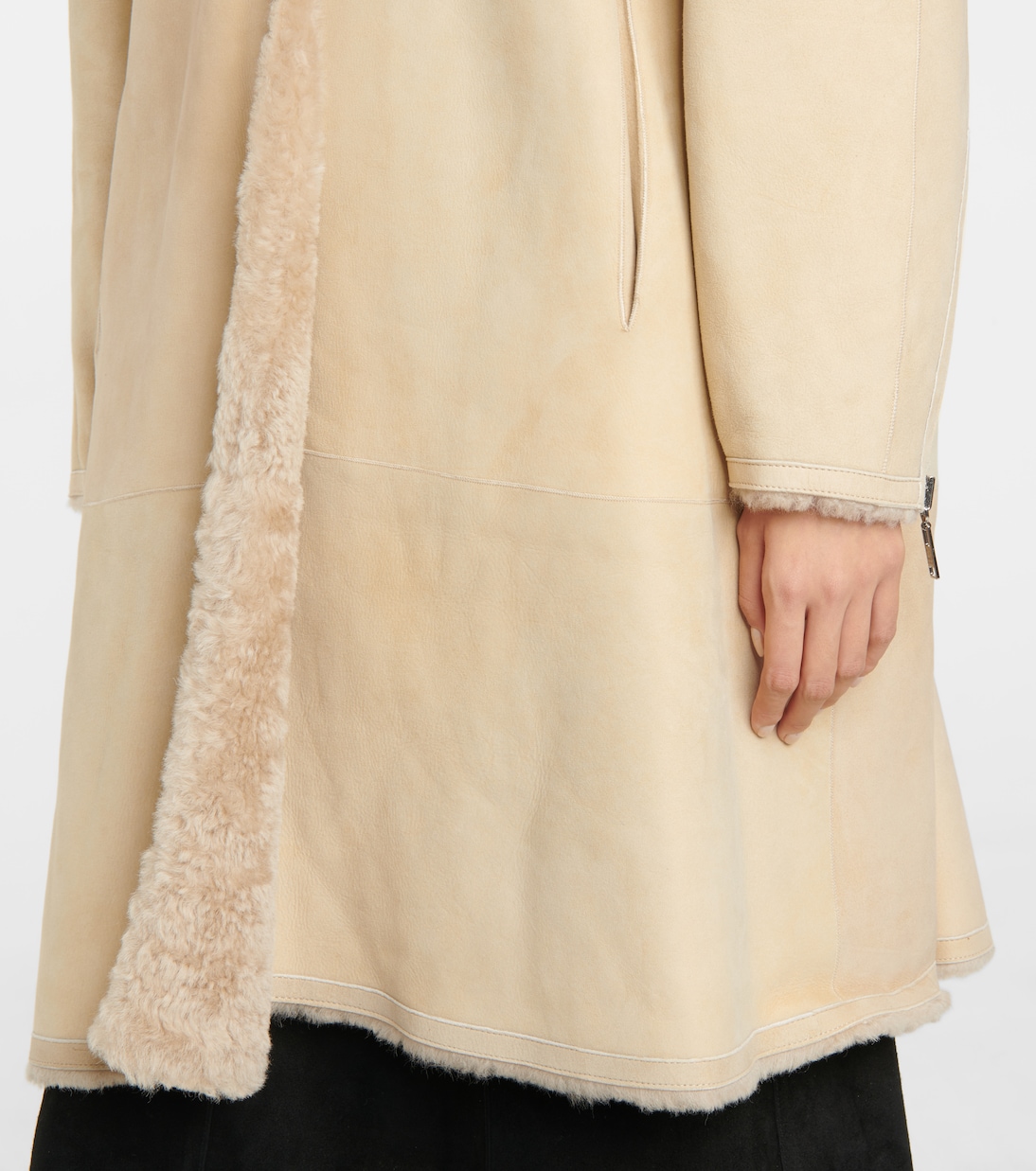 Abrigo Abazoe de borrego reversible | Isabel Marant