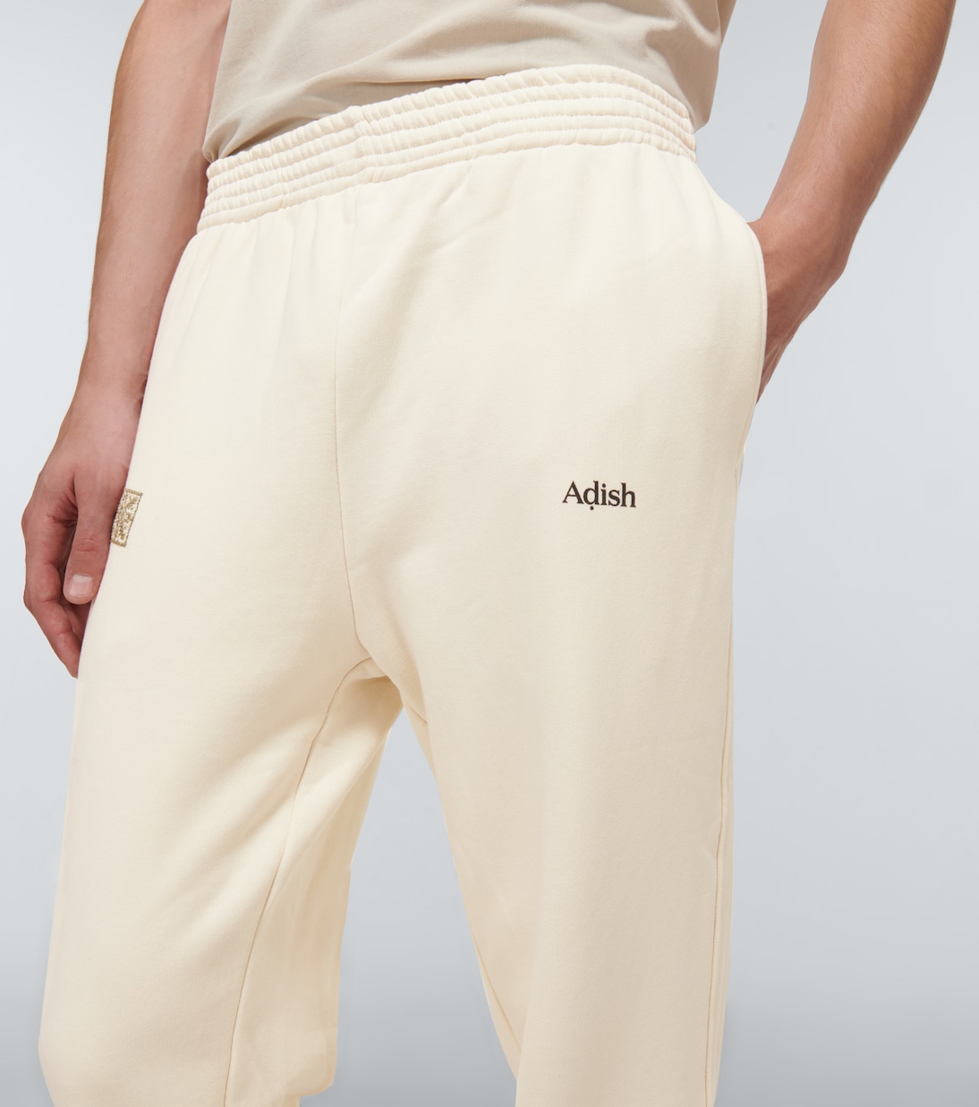 Logo cotton sweatpants | Adish