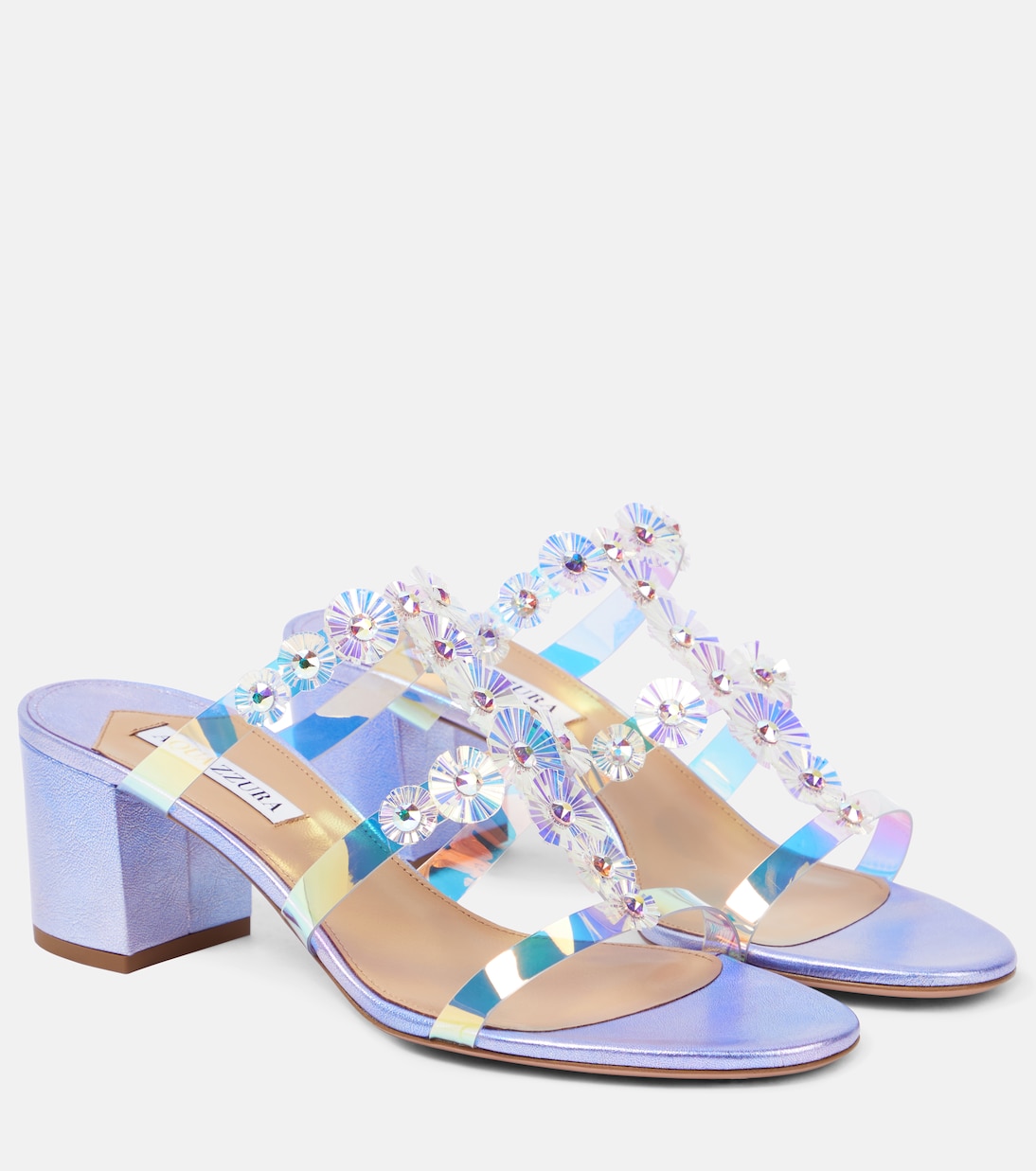 Verzierte Sandalen Meteorite 50 | Aquazzura