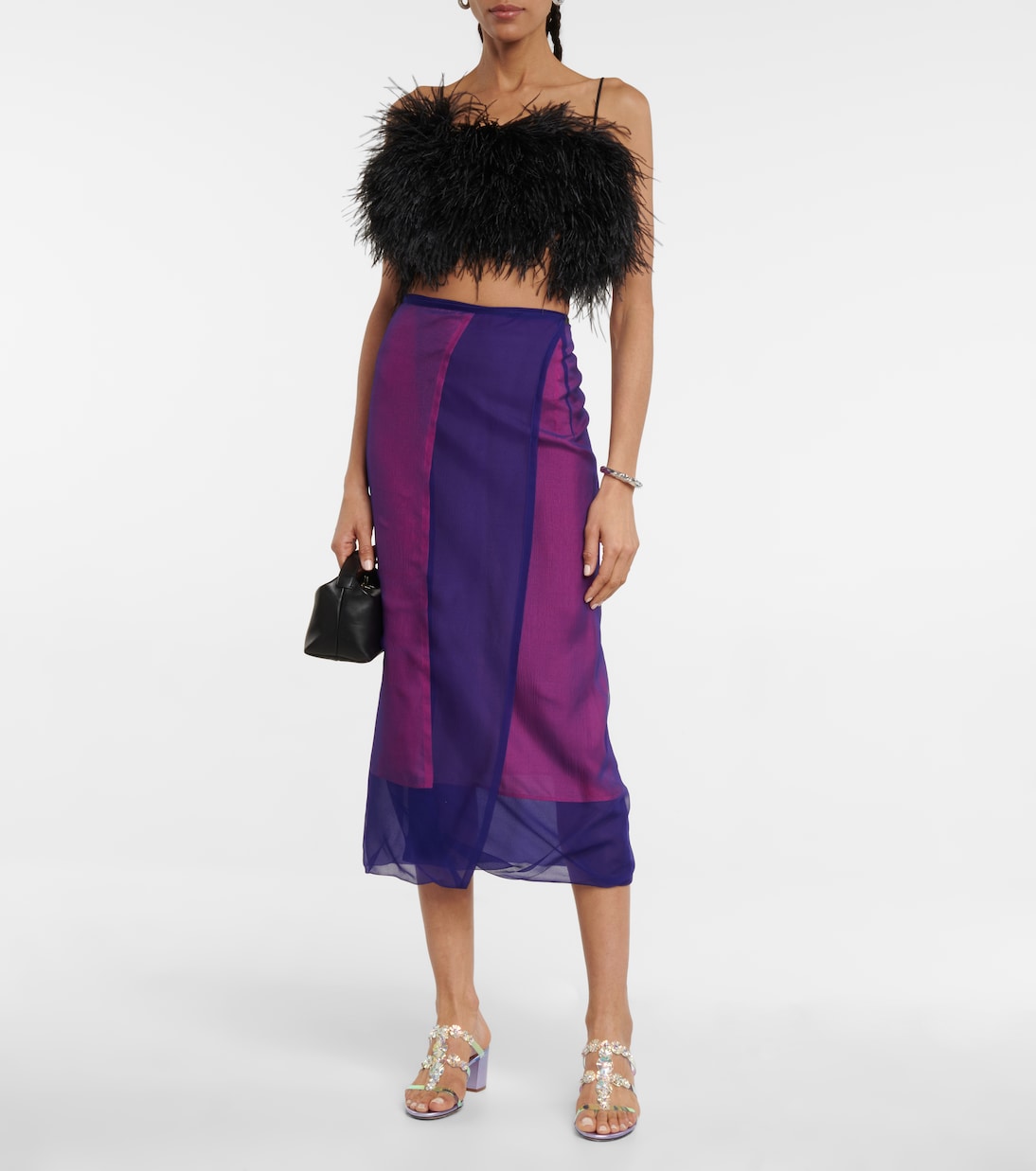 Verzierte Sandalen Meteorite 50 | Aquazzura