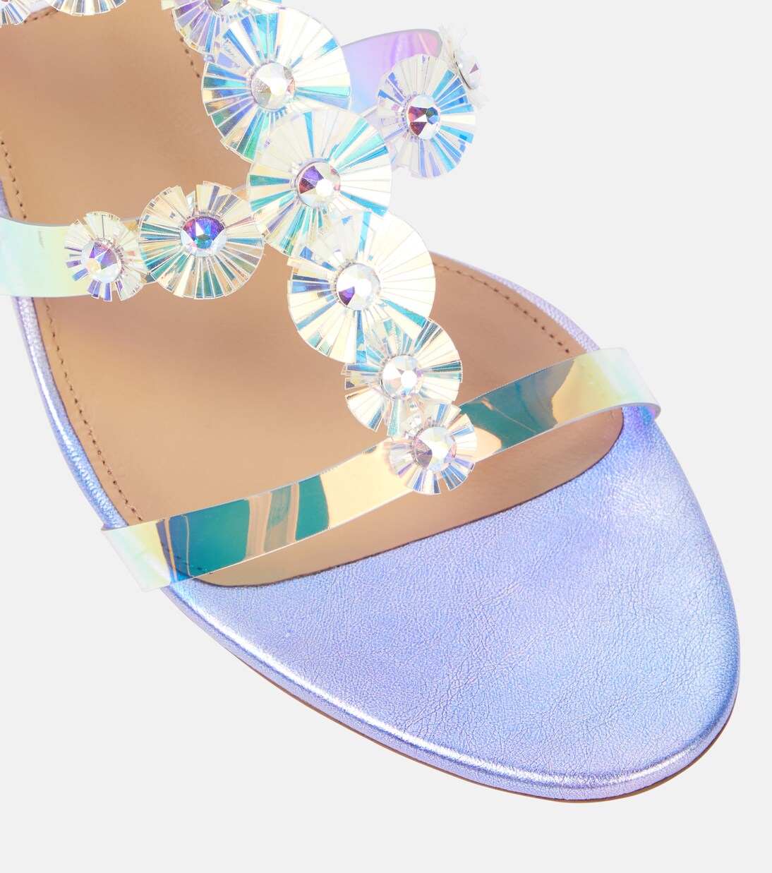 Verzierte Sandalen Meteorite 50 | Aquazzura