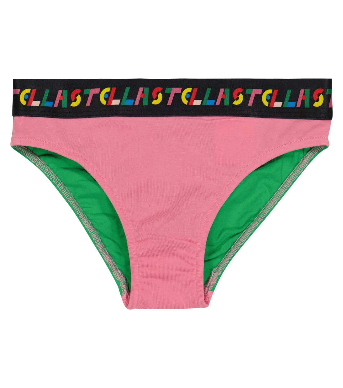 Set of 2 cotton-blend jersey briefs | Stella McCartney Kids