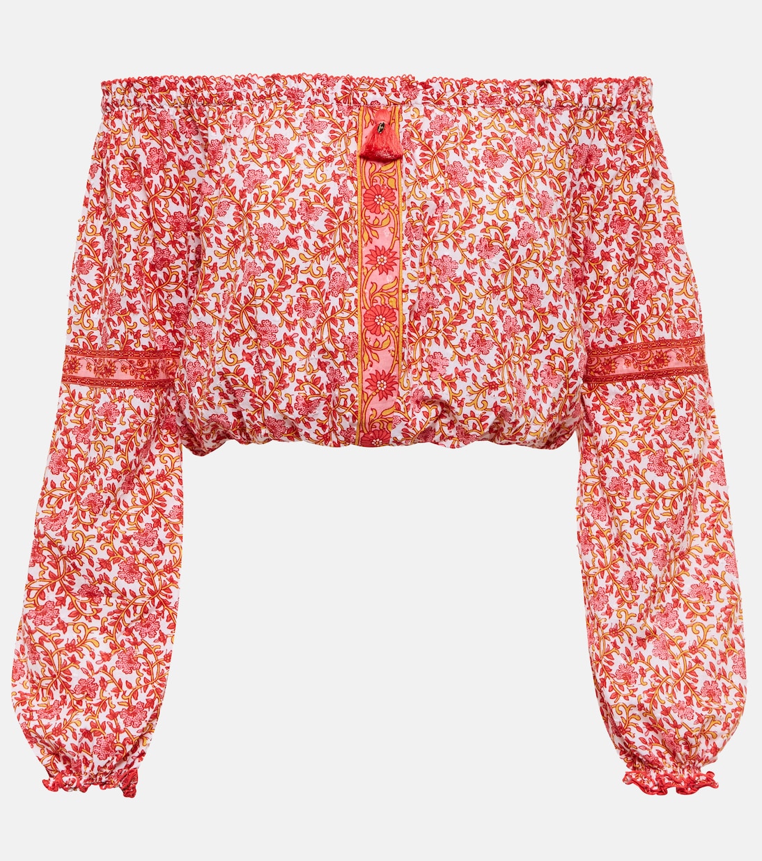 Nana floral off-shoulder top | Poupette St Barth