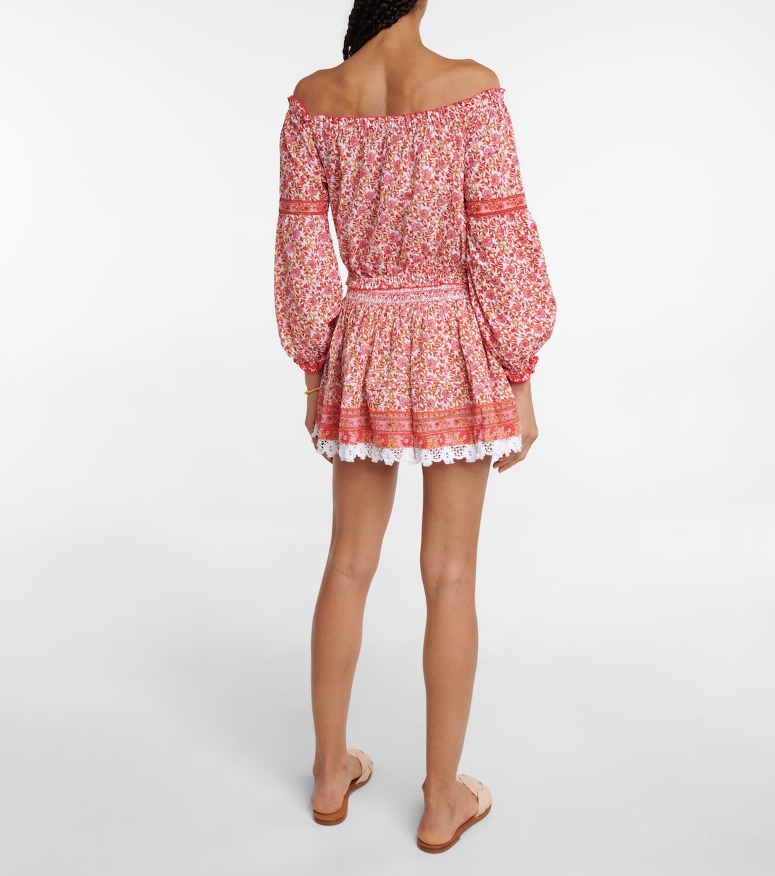 Nana floral off-shoulder top | Poupette St Barth