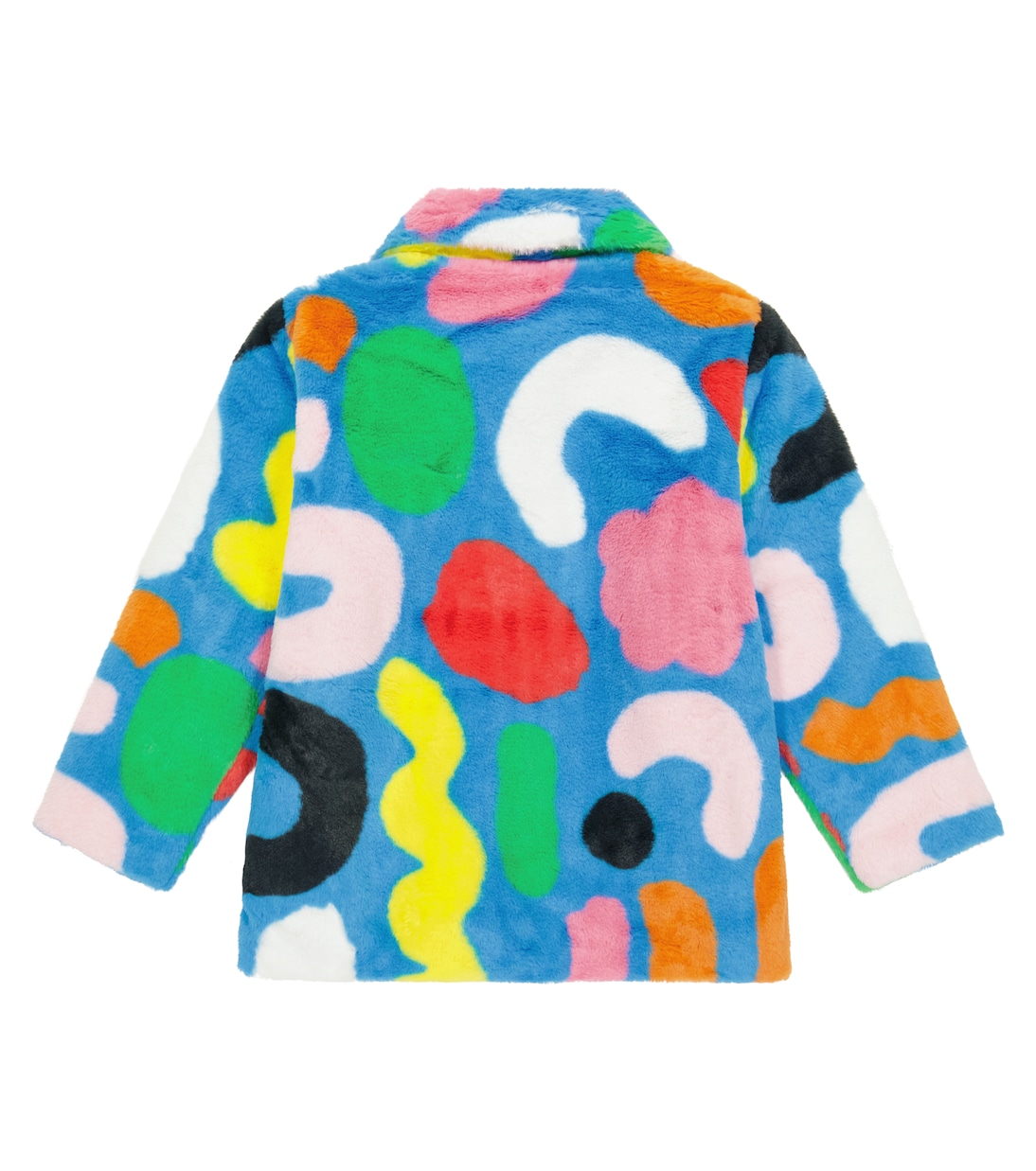 Patterned fleece coat | Stella McCartney Kids