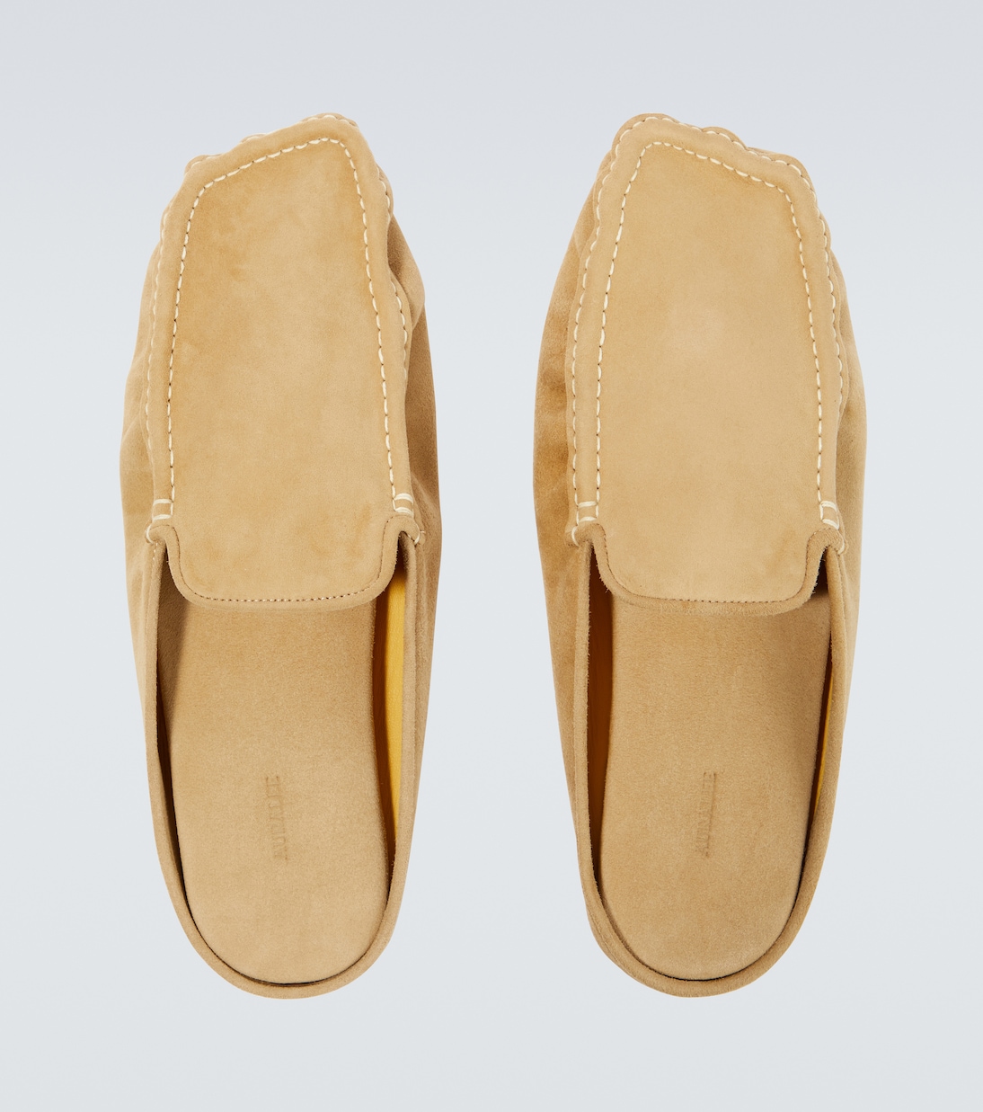 Suede moccasin slippers | Auralee
