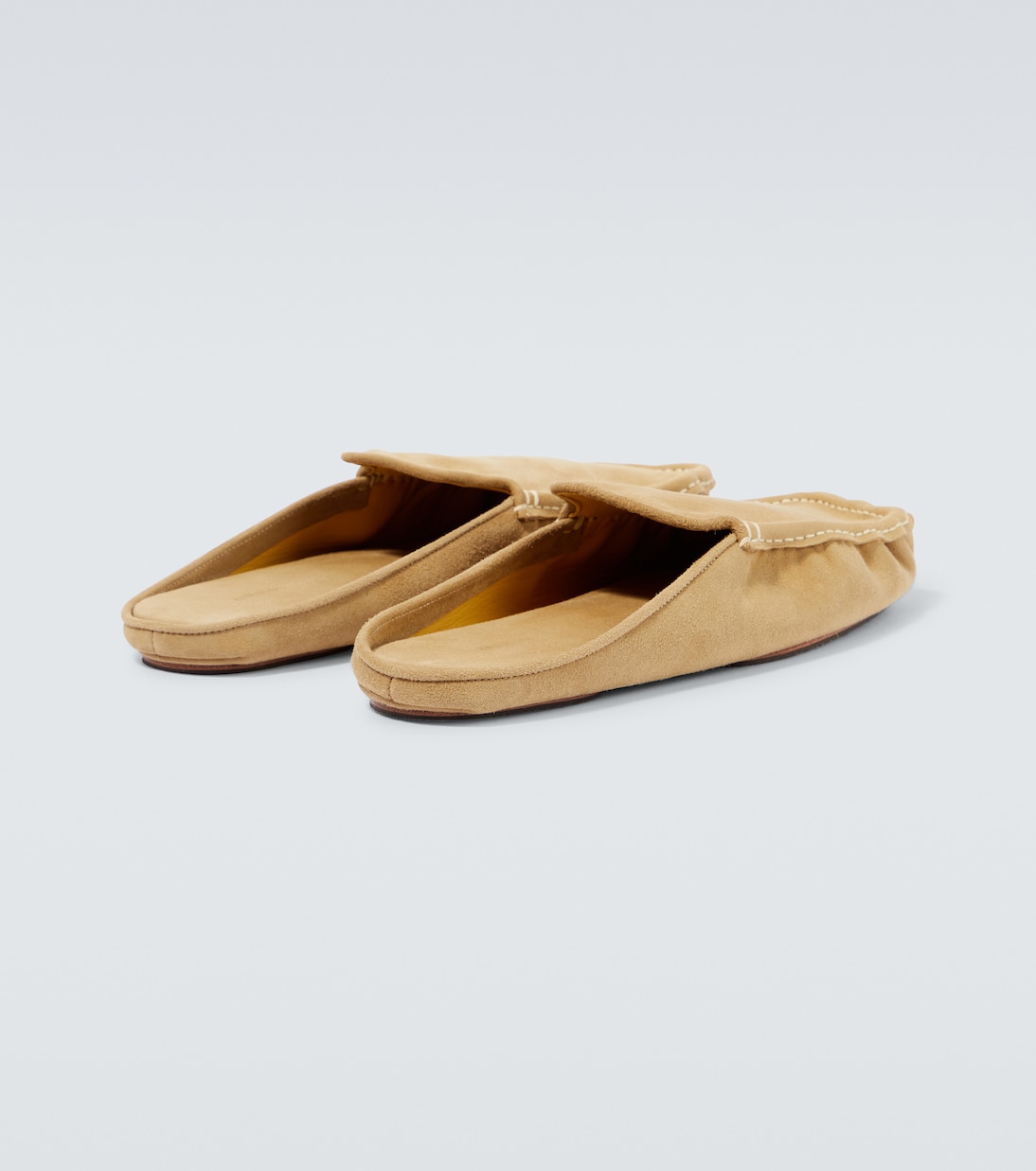 Suede moccasin slippers | Auralee