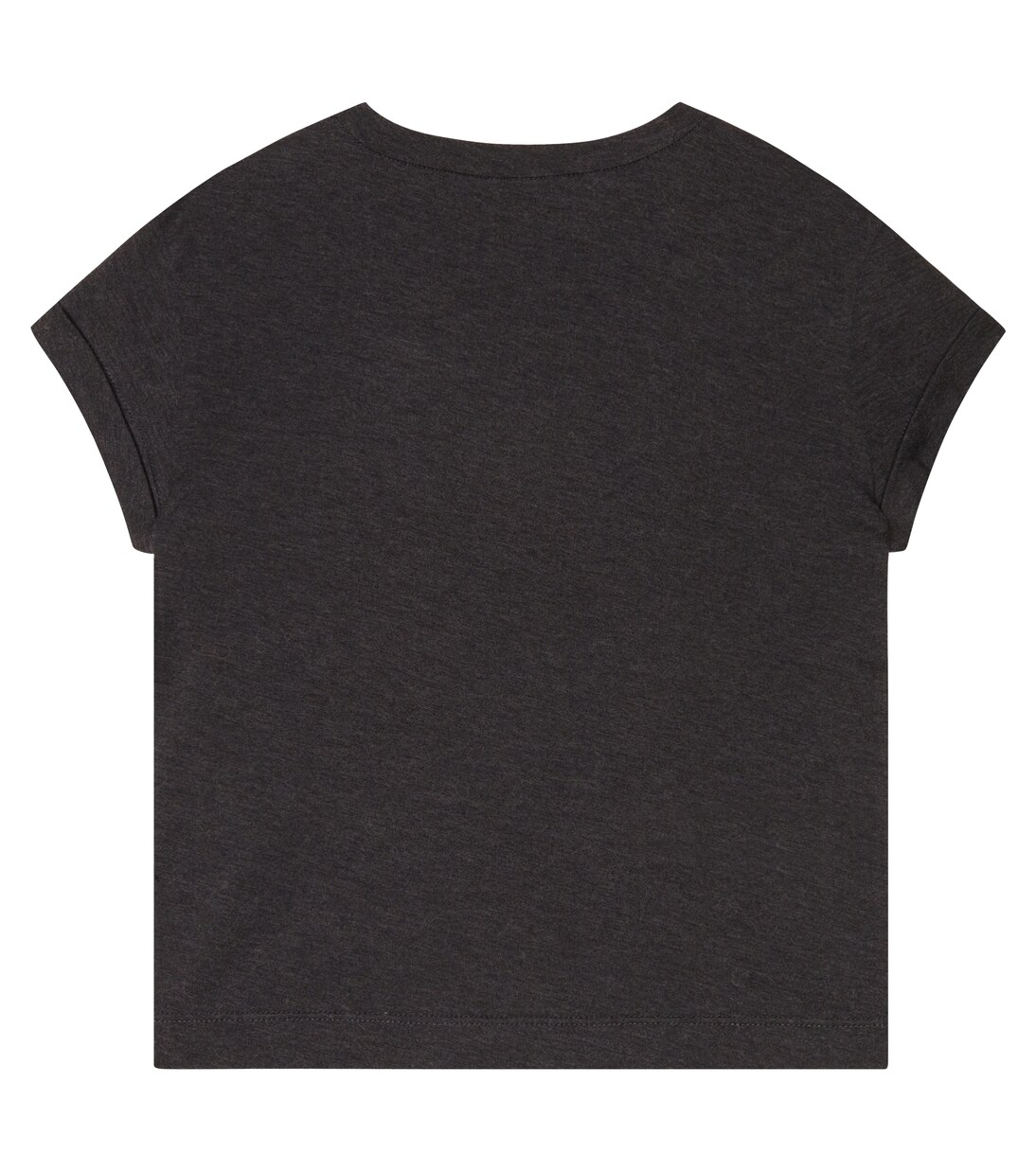 Embellished cotton jersey T-shirt | Brunello Cucinelli Kids