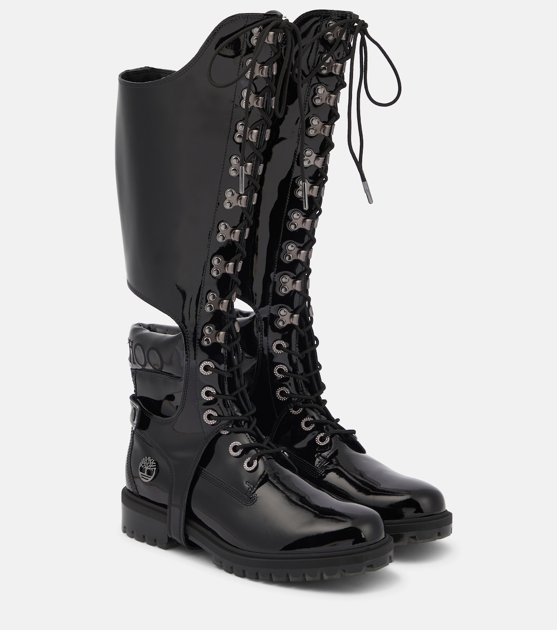 x Timberland convertible patent leather boots | Jimmy Choo