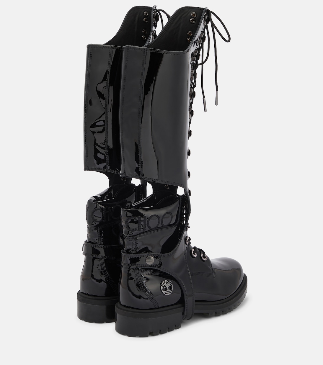 x Timberland convertible patent leather boots | Jimmy Choo