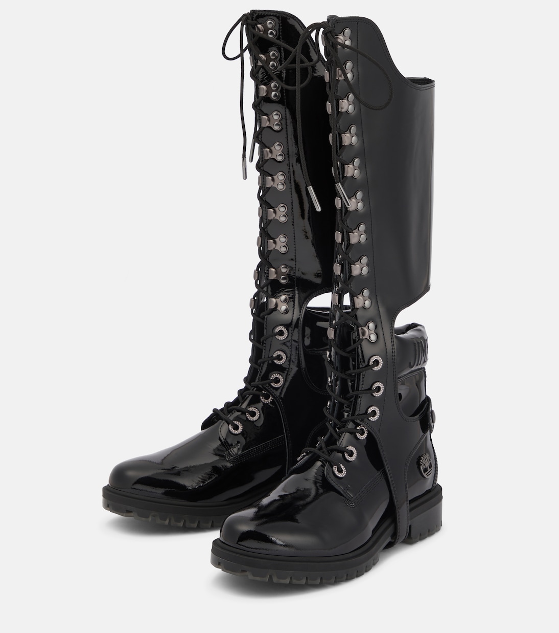 x Timberland convertible patent leather boots | Jimmy Choo