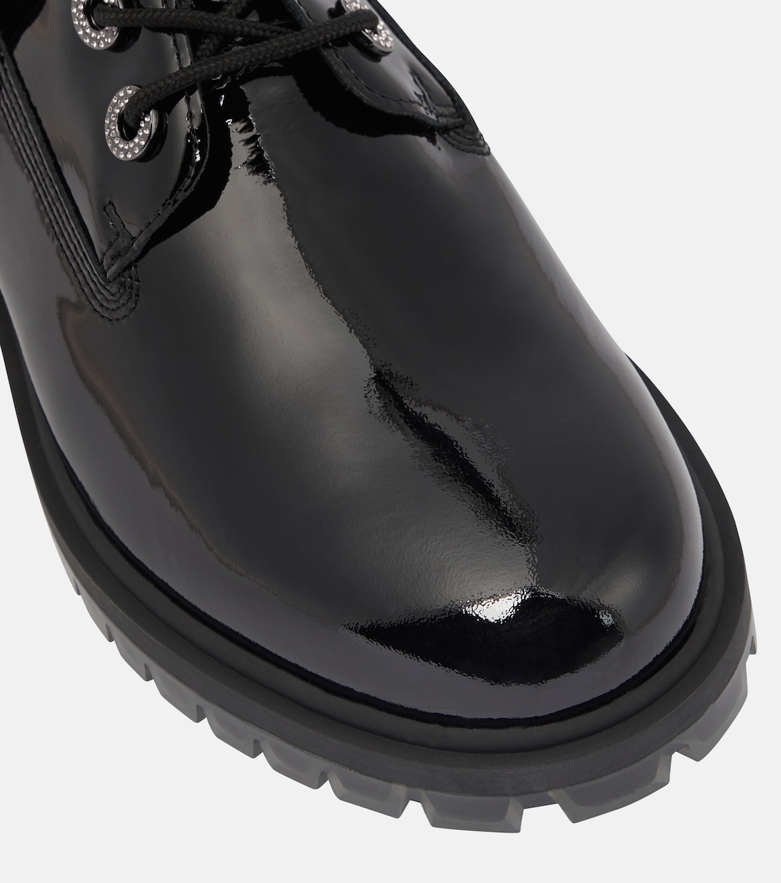 x Timberland convertible patent leather boots | Jimmy Choo