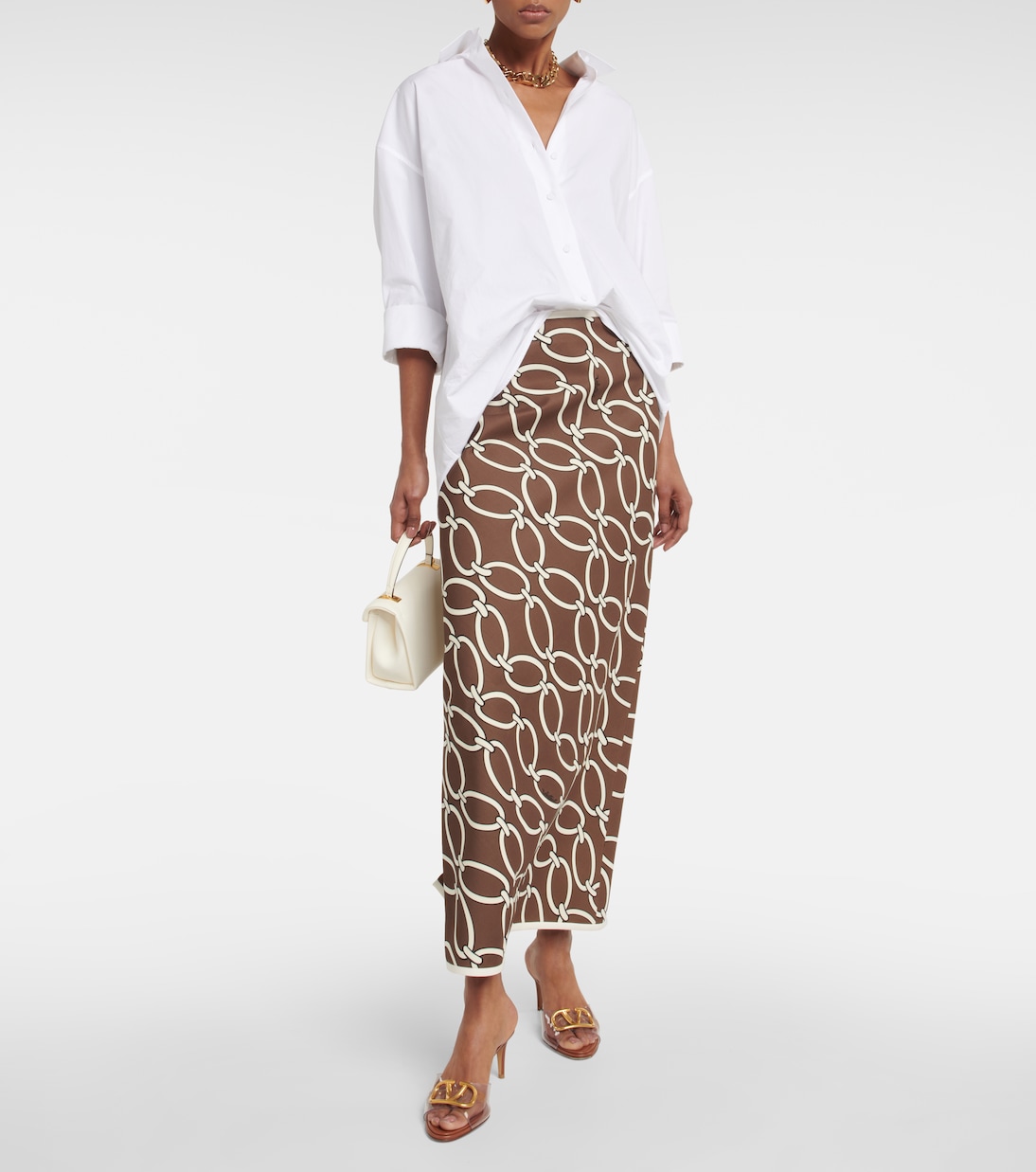 Bedruckter Maxirock | Valentino