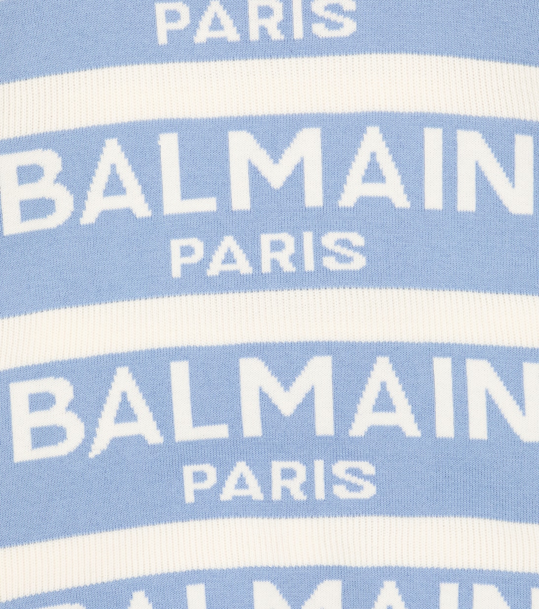 Cotton and cashmere-blend sweater | Balmain Kids