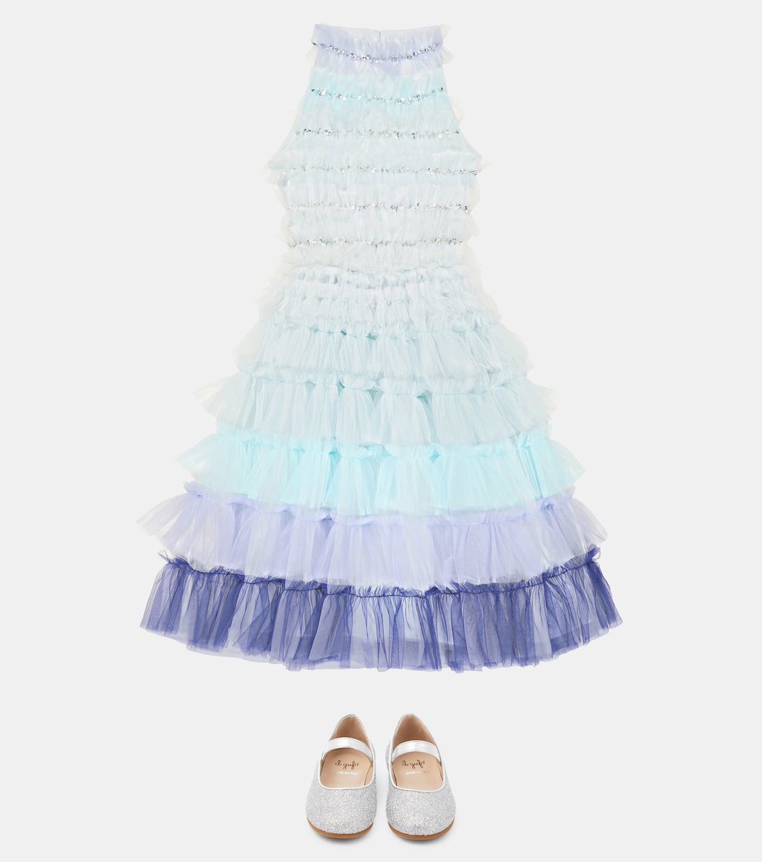 Blue Jean tulle dress | Tutu Du Monde