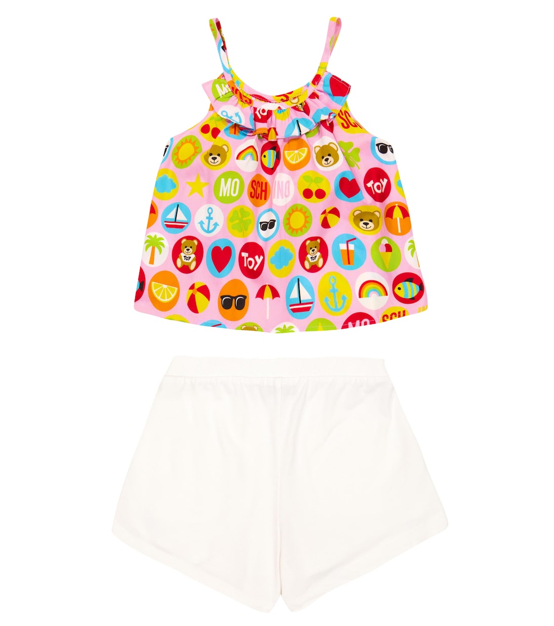 Set aus Top und Shorts | Moschino Kids