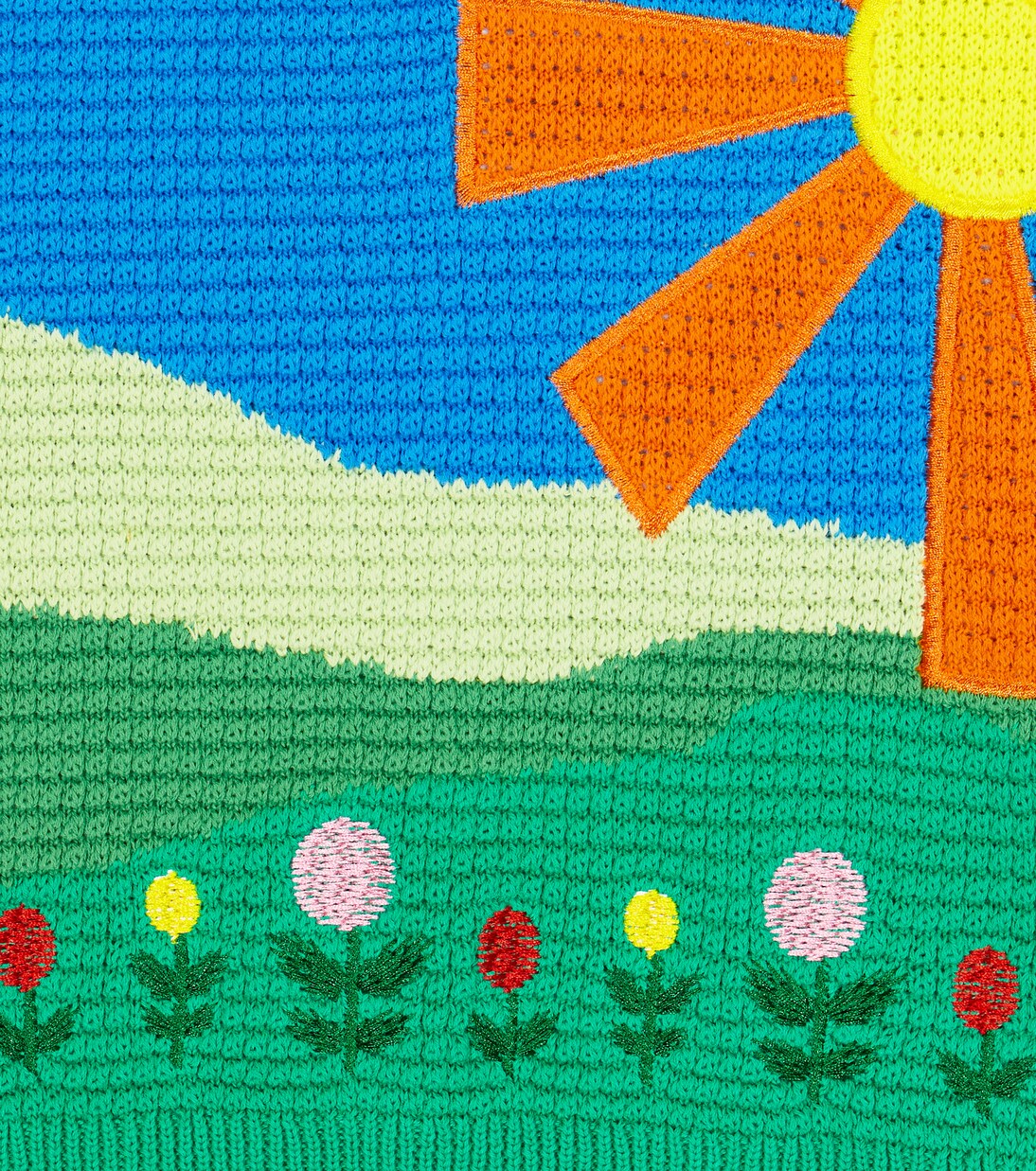 Intarsia cotton top | Stella McCartney Kids