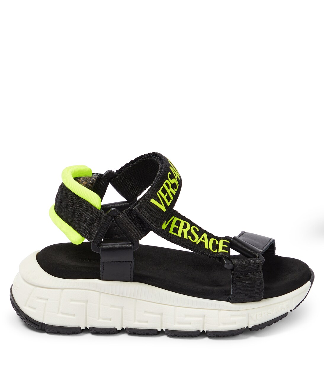 Logo Trigreca sandals | Versace Kids