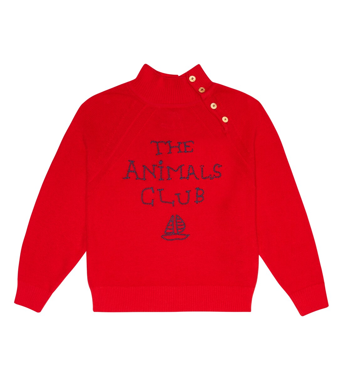 Raven cotton sweater | The Animals Observatory