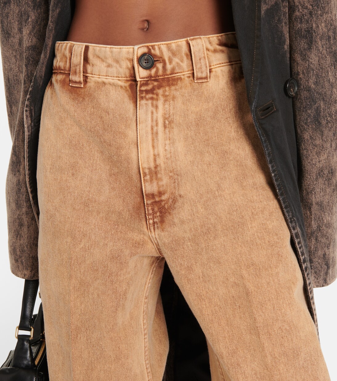 Low-Rise Straight Jeans | Miu Miu