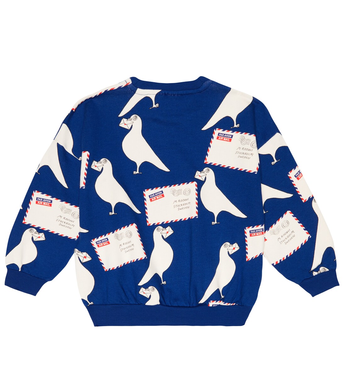 Printed cotton jersey sweatshirt | Mini Rodini