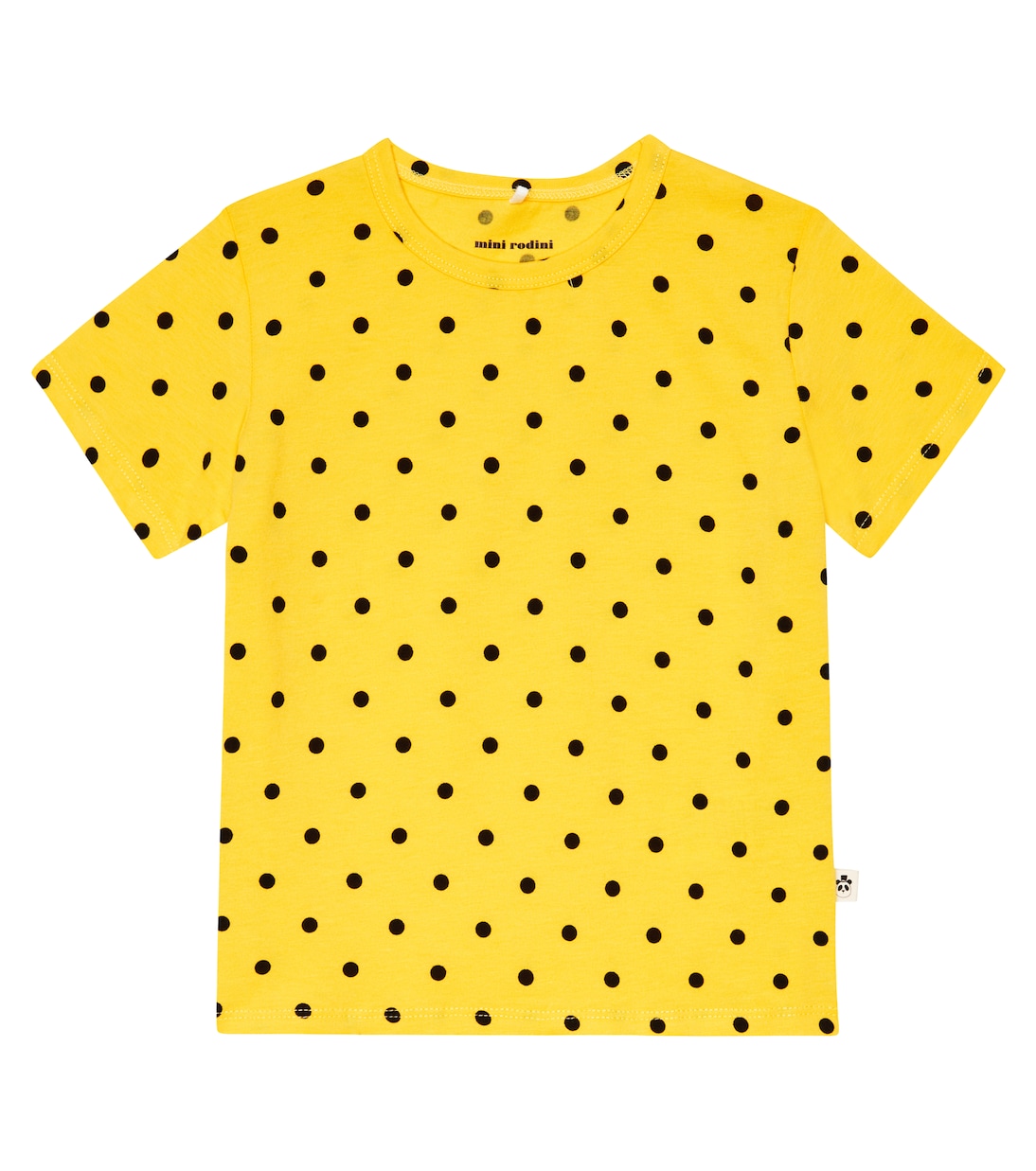 Polka dotted jersey T-shirt | Mini Rodini