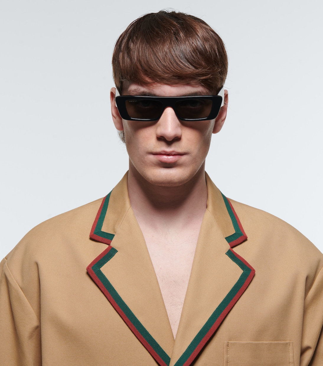 Logo rectangular sunglasses | Gucci