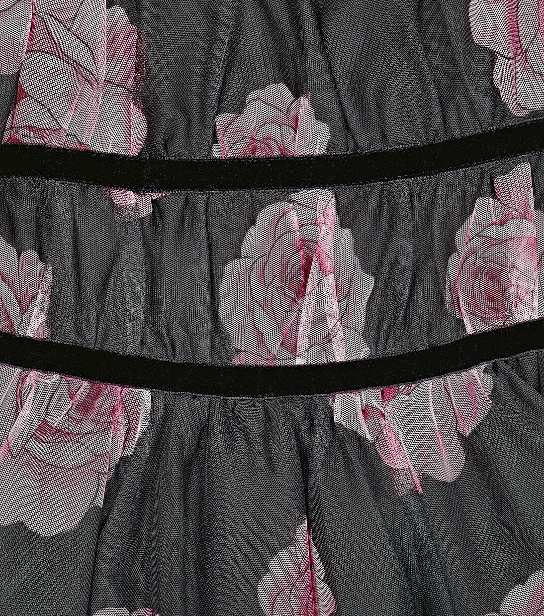 Floral tulle dress | Monnalisa