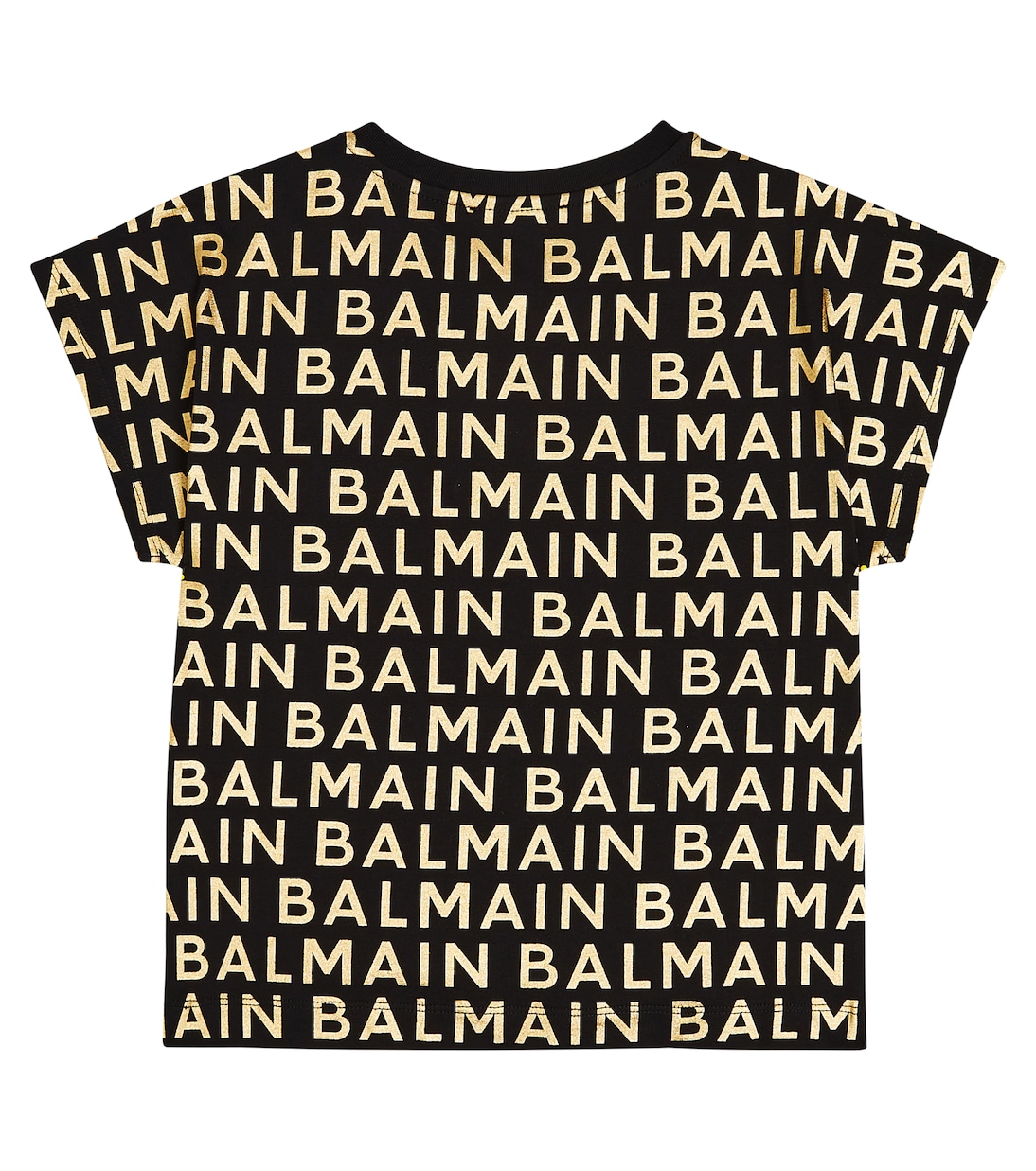 Logo printed cotton T-shirt | Balmain Kids