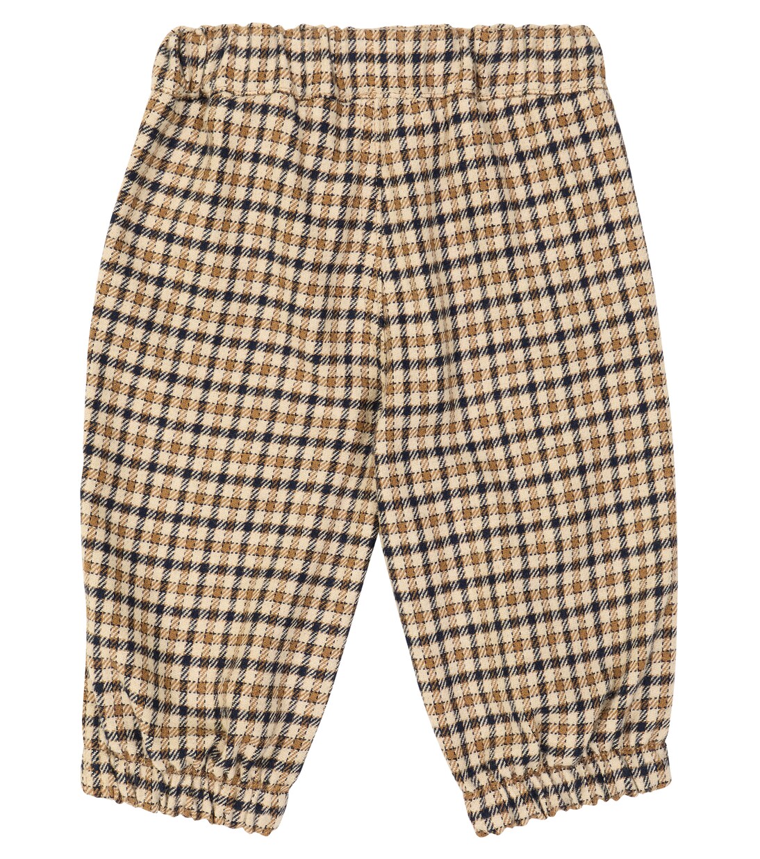 Baby checked cotton-blend pants | Il Gufo