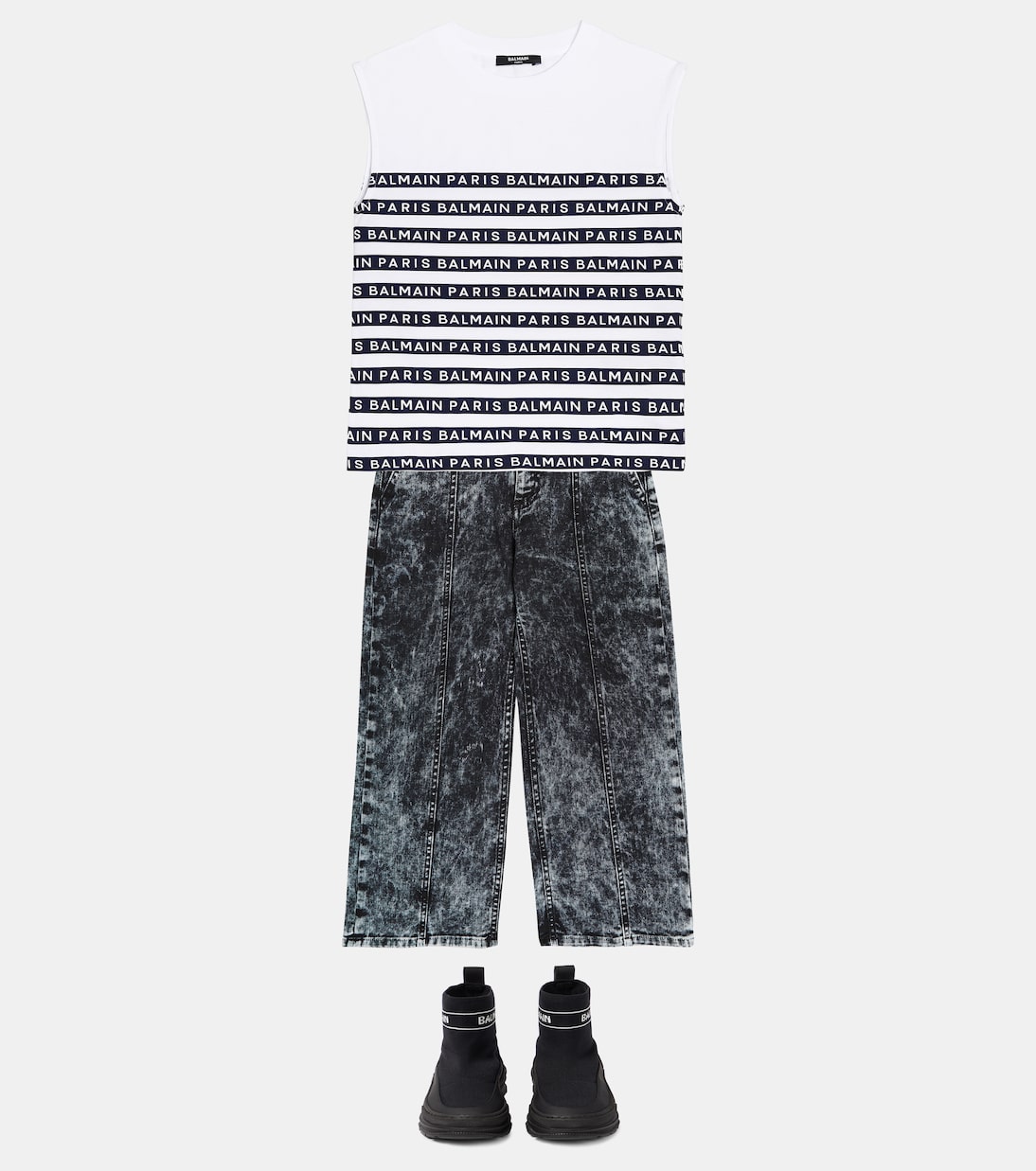 Jean ample | Balmain Kids