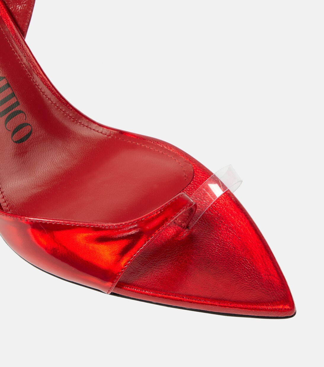 GG Mismatched 85 metallic sandals  | The Attico